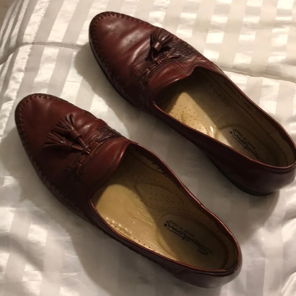 santoni slip on shoes